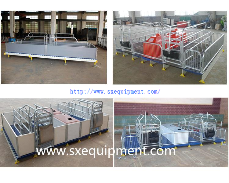 Pig farrowing crate